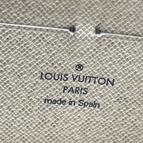 LOUIS VUITTON Zippy Wallet Azur Damier Long Wallet - Picture 5 of 5